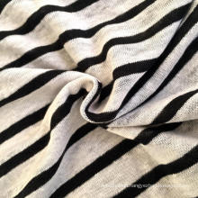 Linen Knitted Stripe Fabric (QF14-1546-SS)